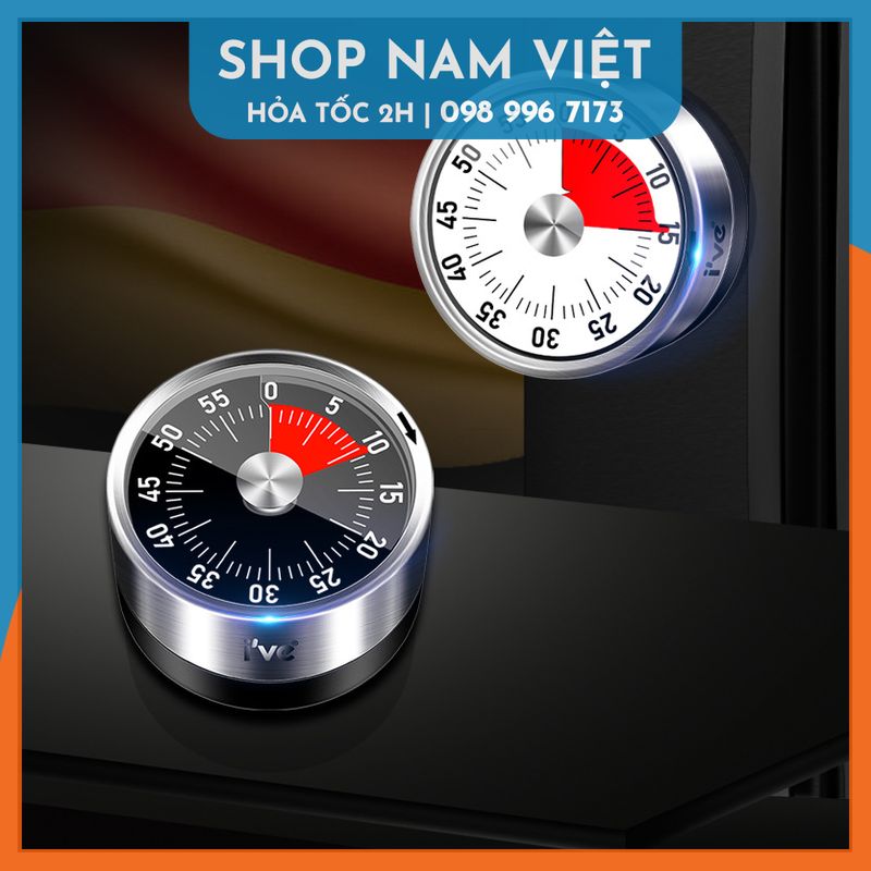 Đồng Hồ Hẹn Giờ 60 Phút Có Nam Châm Hít