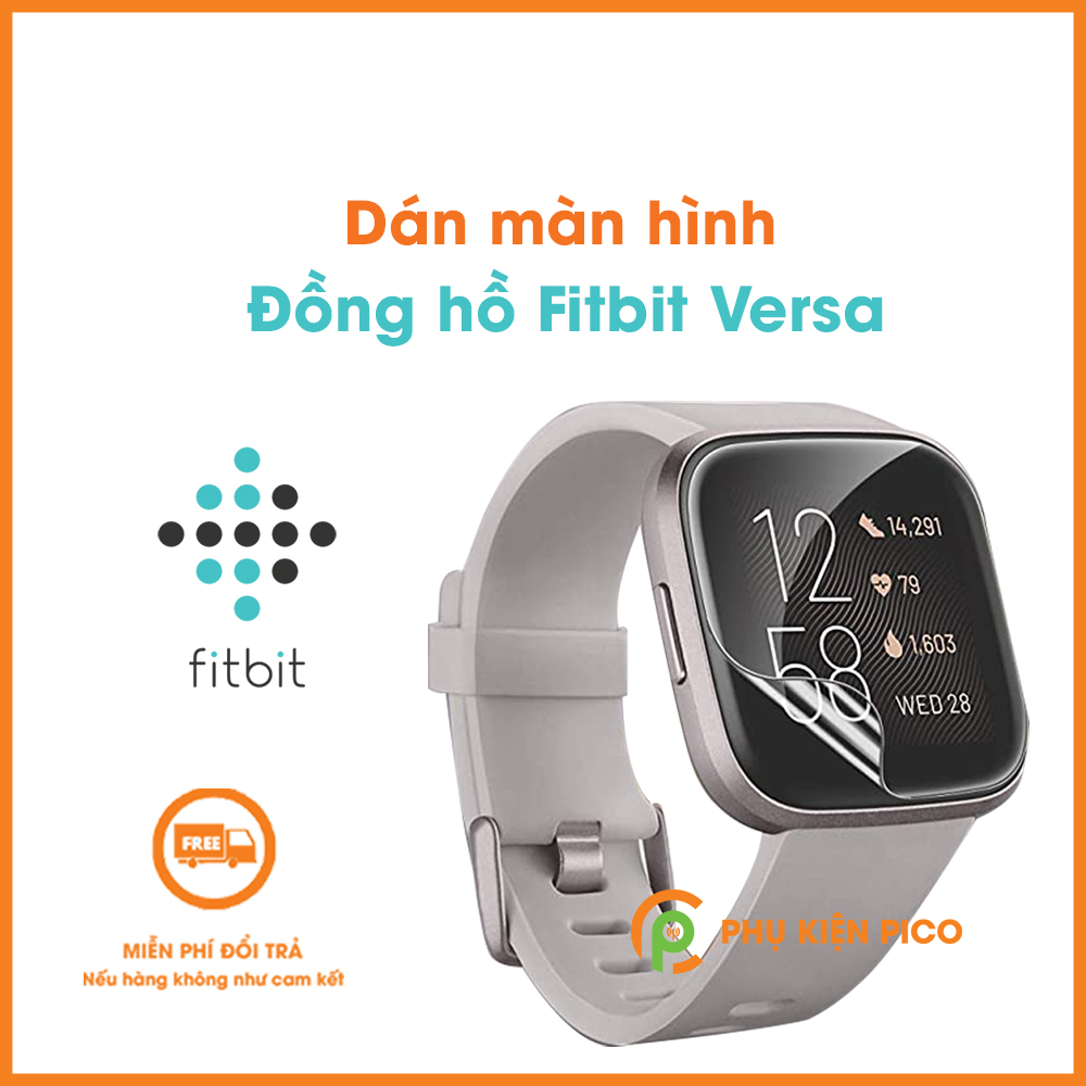 Dán màn hình đồng hồ Fitbit Versa PPF cao cấp dẻo trong suốt