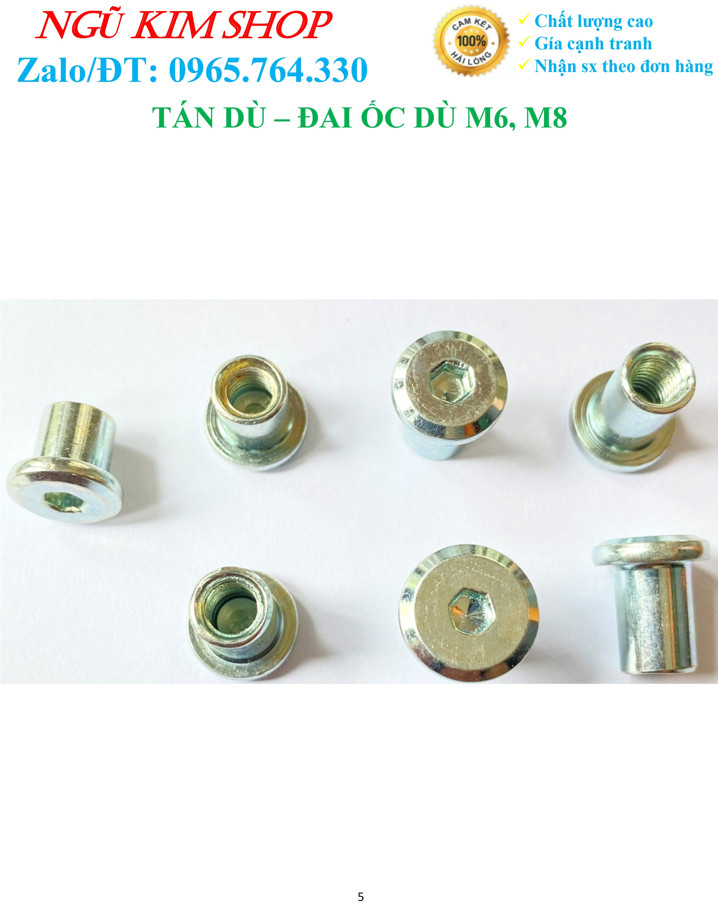 Rubber Nut _ Rubber Nut M6, M8
