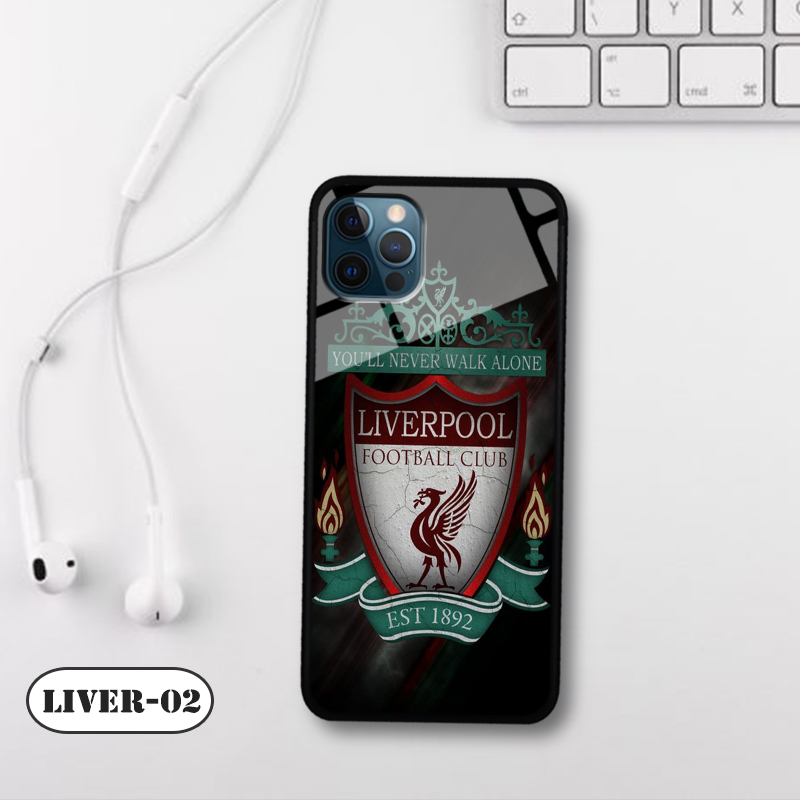 Ốp kính 3D IPHONE 12 Pro - in biểu tượng đội bóng