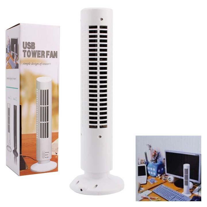 Quạt điều hòa mini hình tháp để bàn
