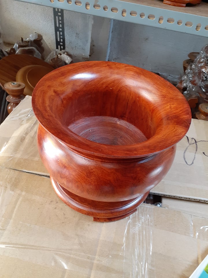 Incense Bowl, High-Quality Solid Wood Incense Burner