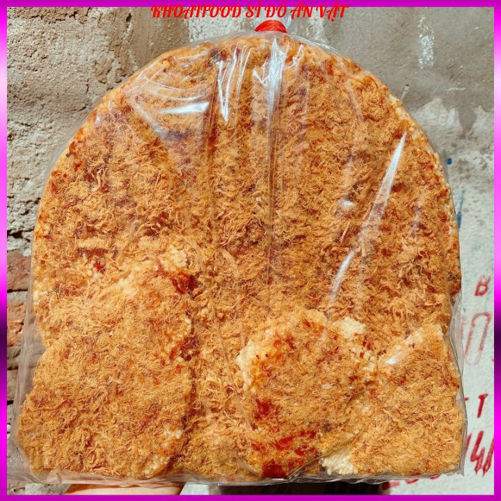 Cơm cháy chà bông siêu ruốc túi 500g, size 30cm