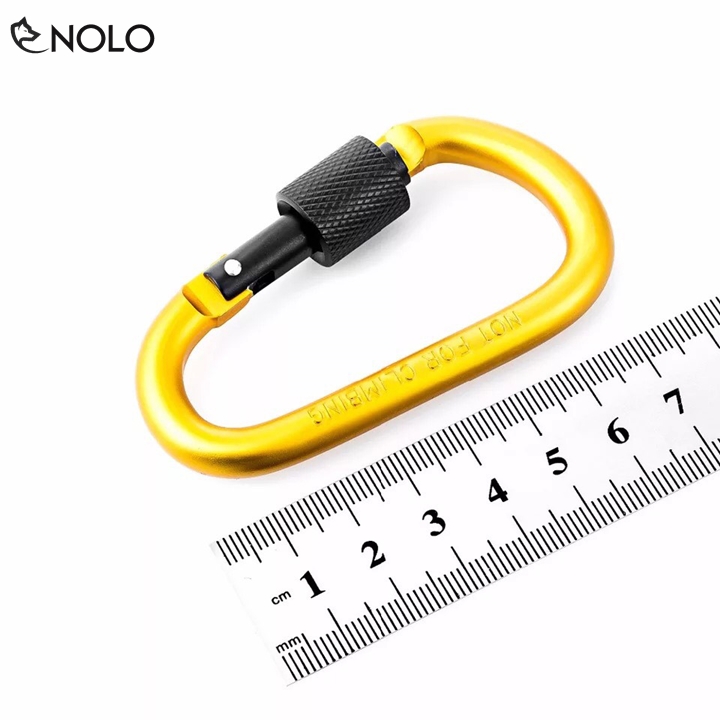 Combo Bộ 3 Móc Chìa Khóa Balo Chai Nước Đồ Chơi Đa Chức Năng Chất Liệu Hợp Kim Nhôm NM01 Có Chốt Vặn Khóa Chắc Chắn