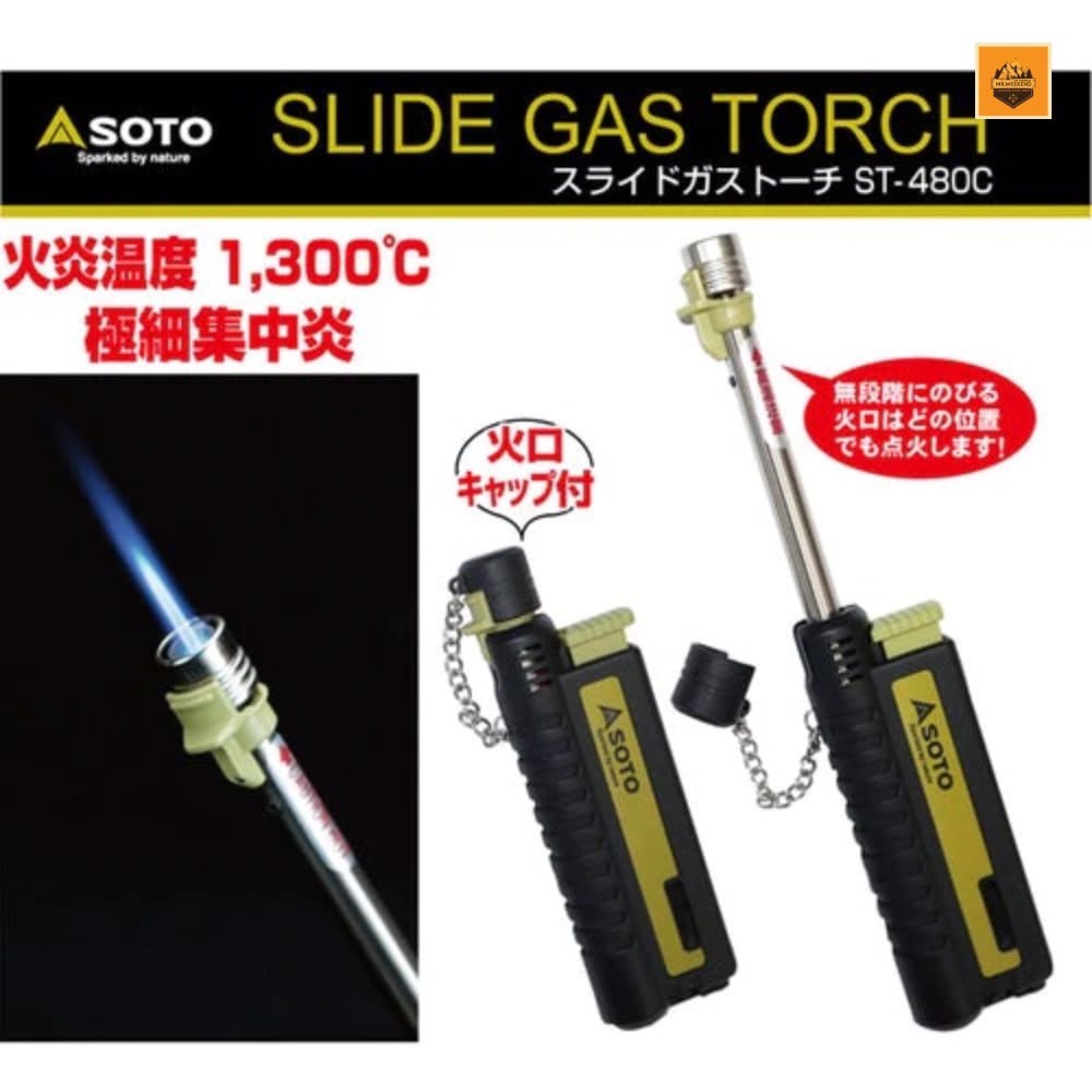 Bật Lửa Soto Slide g as torch , mã ST-480C