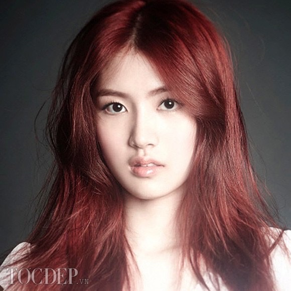 [Hcm] (Free Dye-Enhancing Oxygen) Snukia Red Brown Hair Dye 100ml