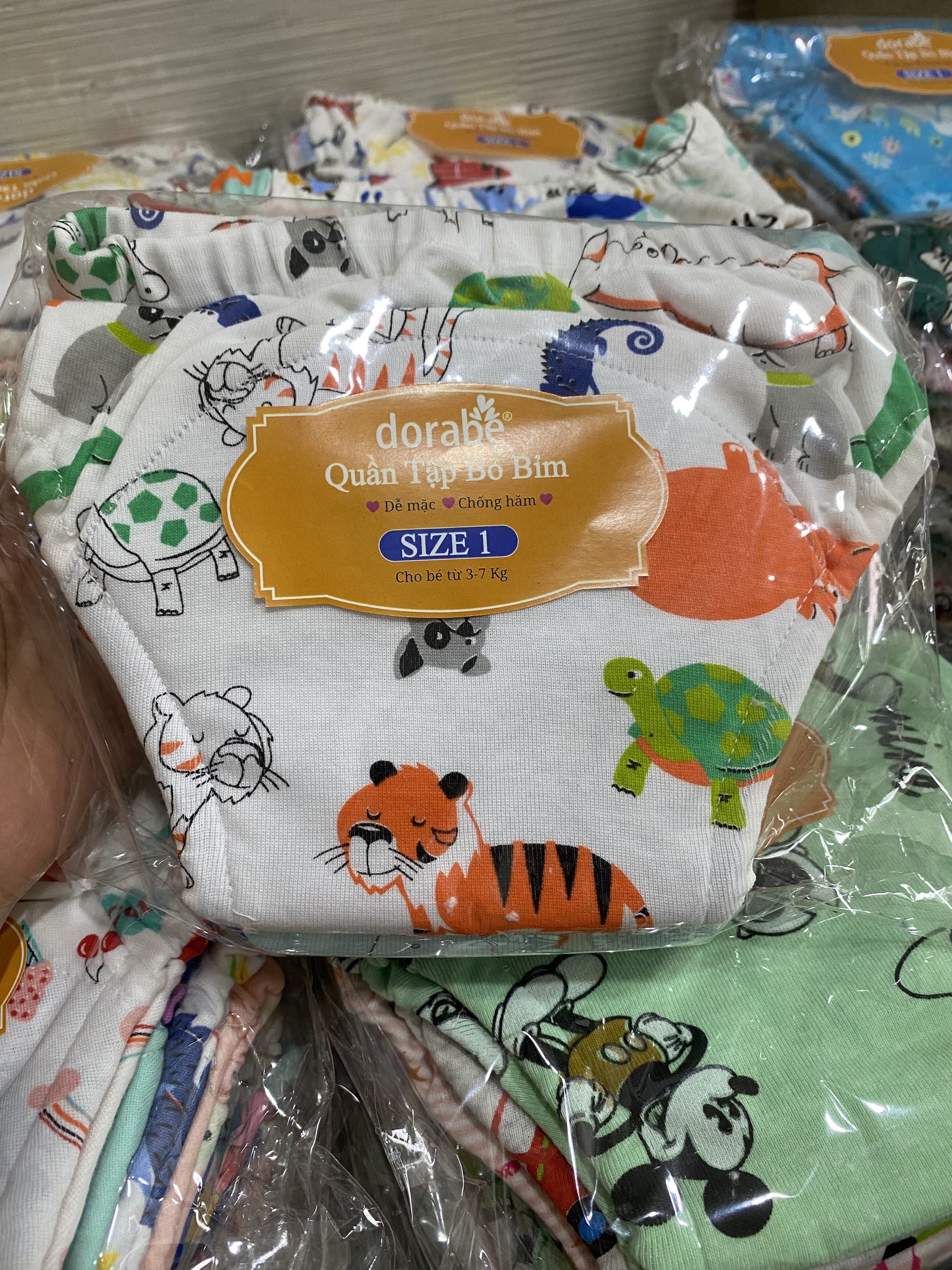 COMBO 5 QUẦN BỎ BỈM DORABE SIZE 1