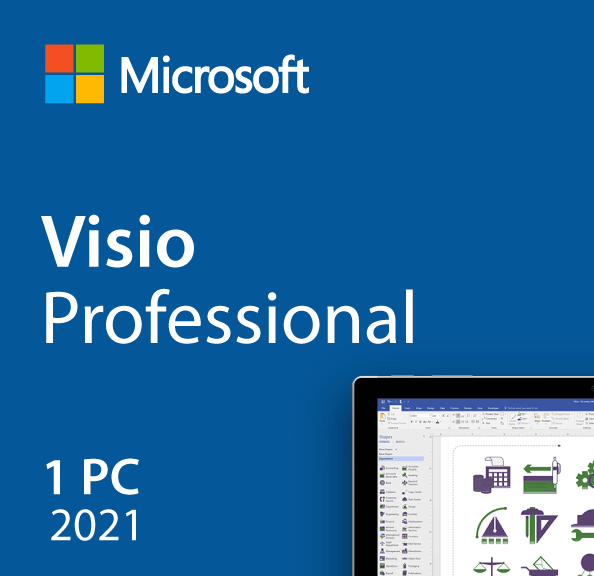 Phong Thư  ( mã code Visio 2021 Pro 01 thiết bị )
