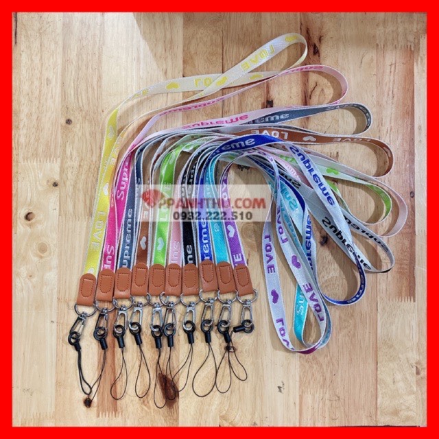High-Quality Silk Name Card Strap