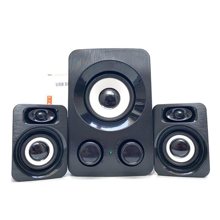 Bass Cực Mạnh Bộ 3 Loa Máy Tính PC Cao Cấp 2.1 - Loa vi tính Âm Bass Echo Hay - Nhỏ Gọn