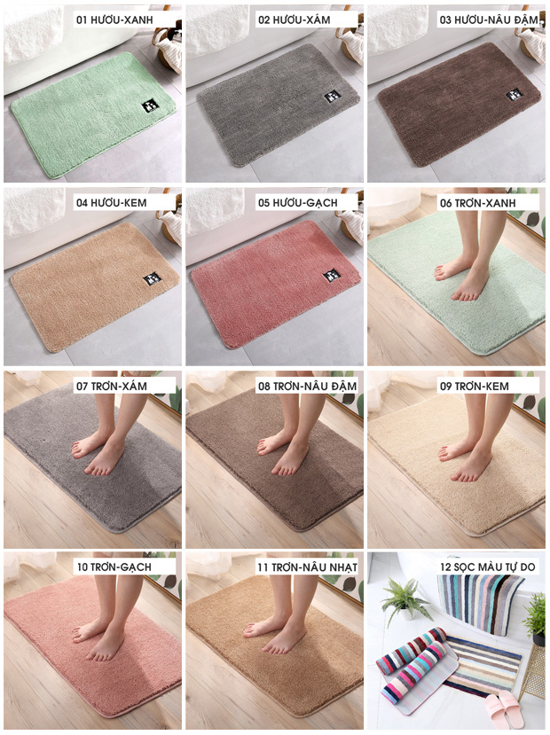 THẢM CHÙI CHÂN STANDARD NO1(40X60cm)