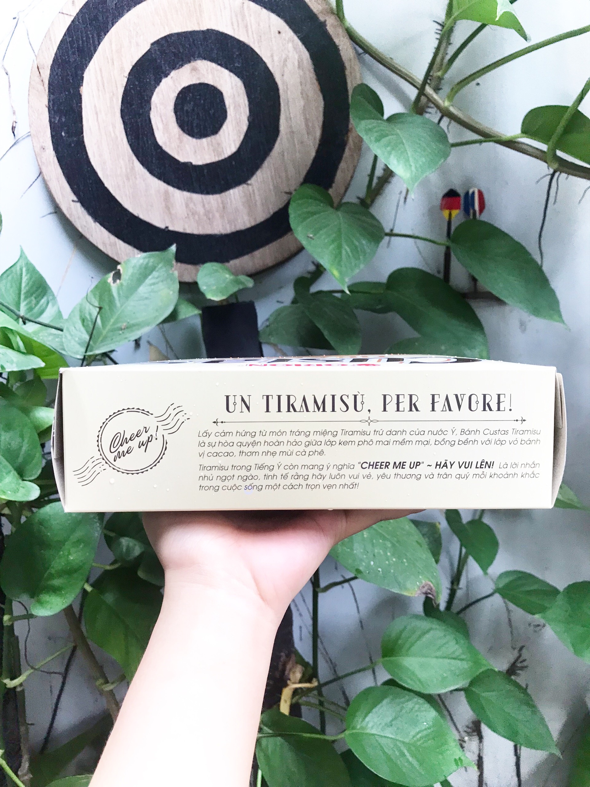 Bánh Custas Orion Tiramisu (Hộp 12 cái)