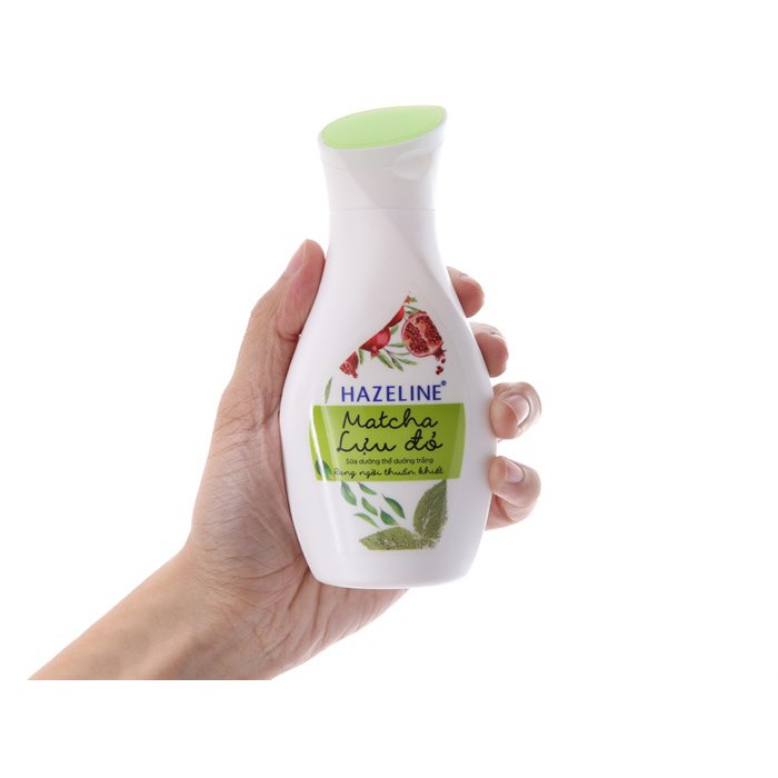 Sữa dưỡng thể Hazeline matcha lựu đỏ/dâu tằm