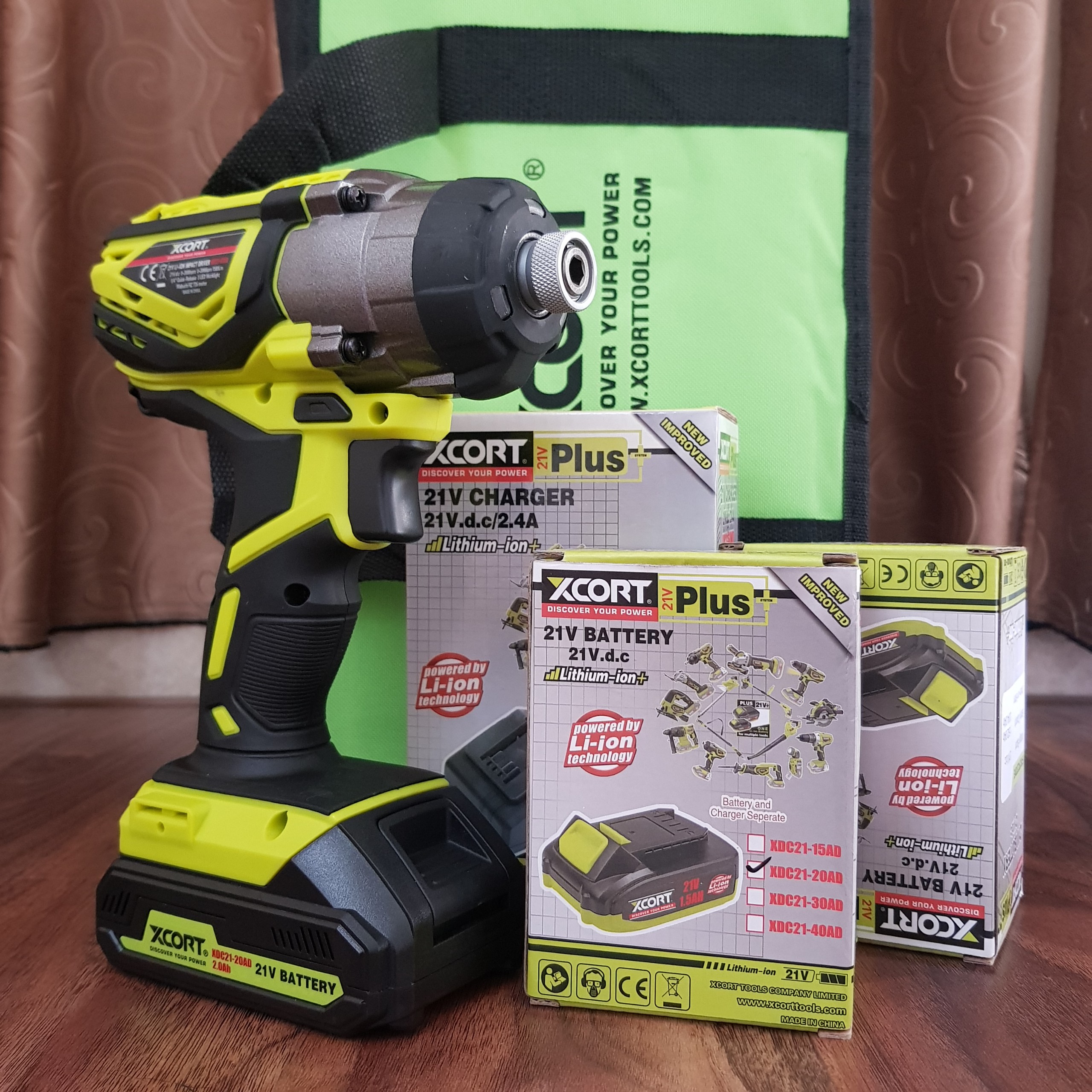 Máy vặn vít dùng pin-Máy vặn vít XCORT 20/21V [CHÍNH HÃNG]