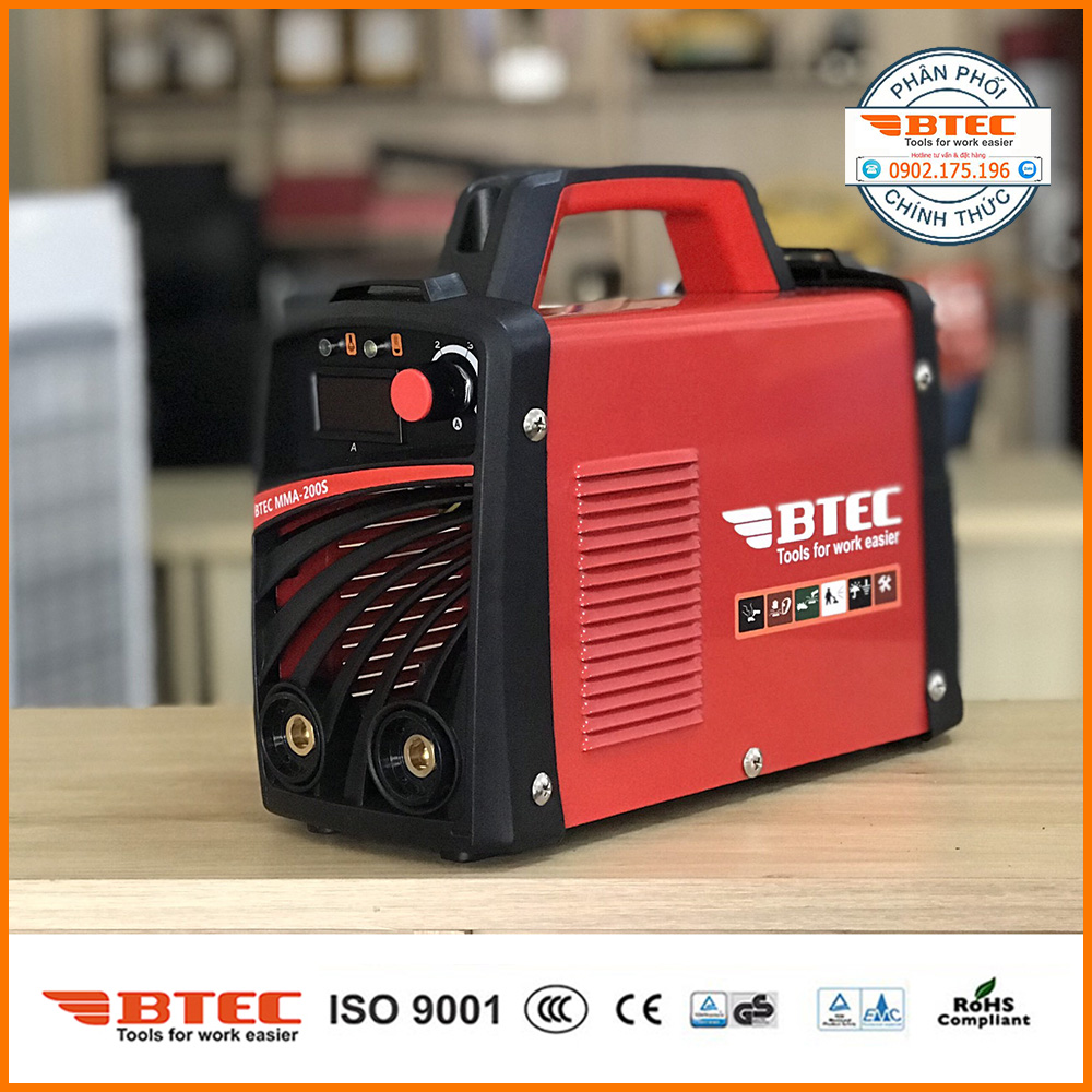 Máy hàn sắt mini Btec 200S