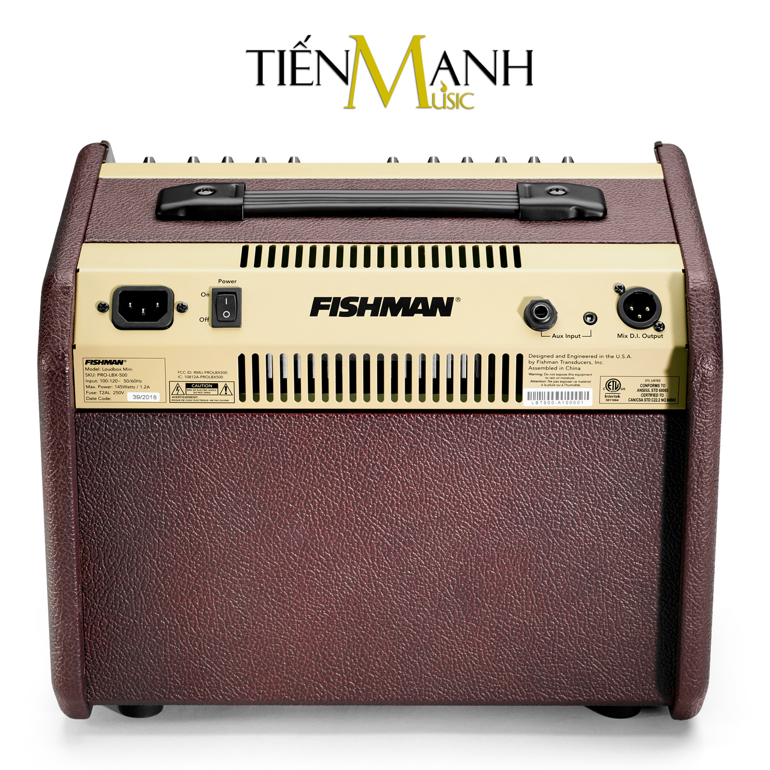 [Trả góp 0%] [Bluetooth] Fishman Loudbox Mini 60W Instrument Amplifier - Ampli cho Đàn Guitar & Nhạc cụ mộc Acoustic