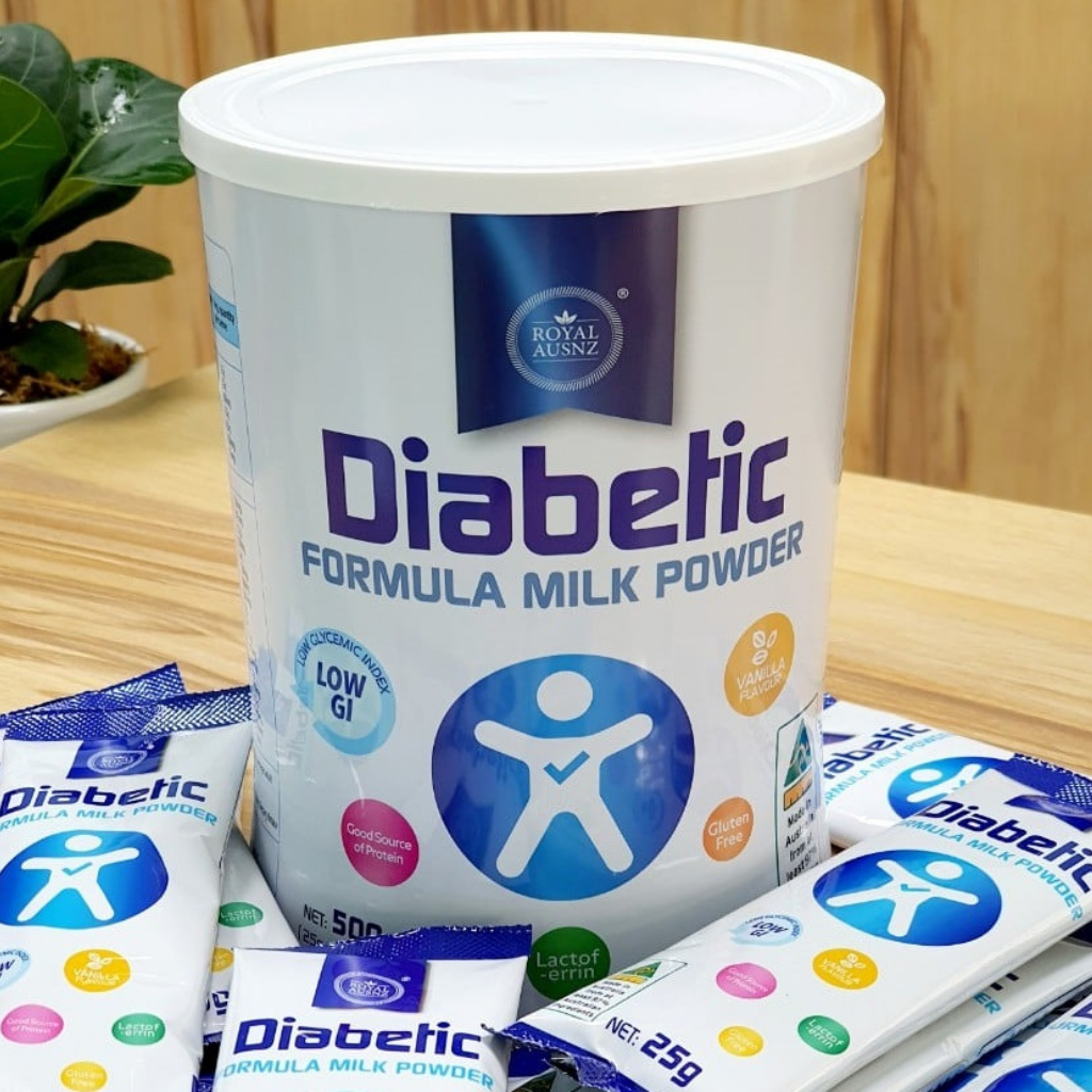 [DATE T11.2024] Sữa Bột Hoàng Gia Úc ROYAL AUSNZ Diabetic Formula Hỗ Trợ Hạ Đường Máu Dành Cho Người Tiểu Đường