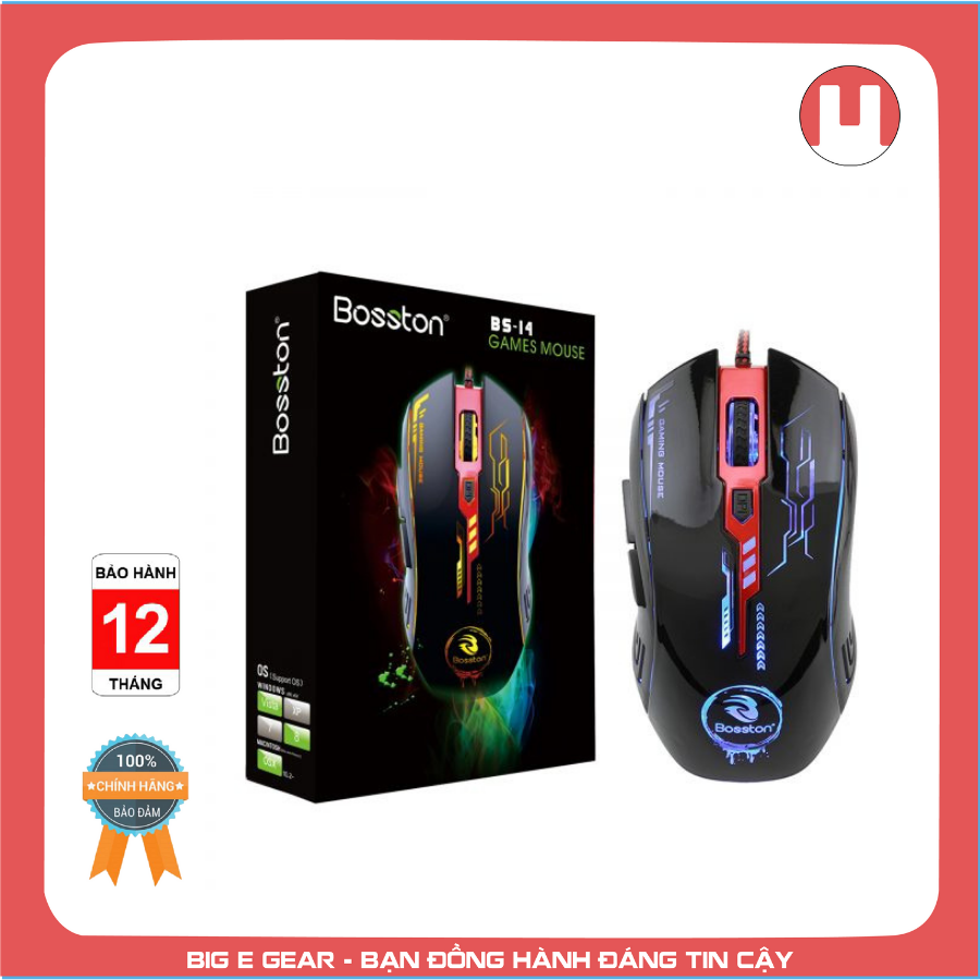 [HCM]Chuột Có Dây Gaming Bosston BS14