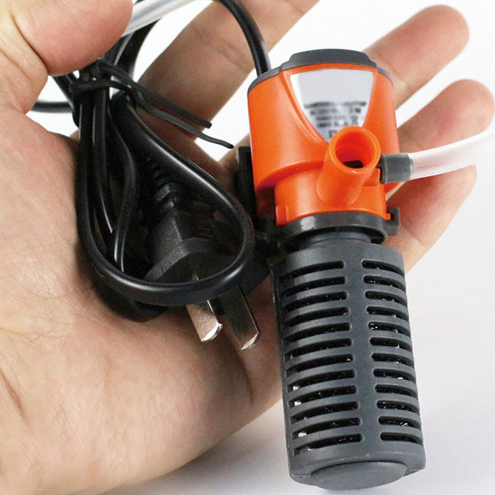 Máy lọc nước, thổi oxi mini cho bể cá 5w. 3w