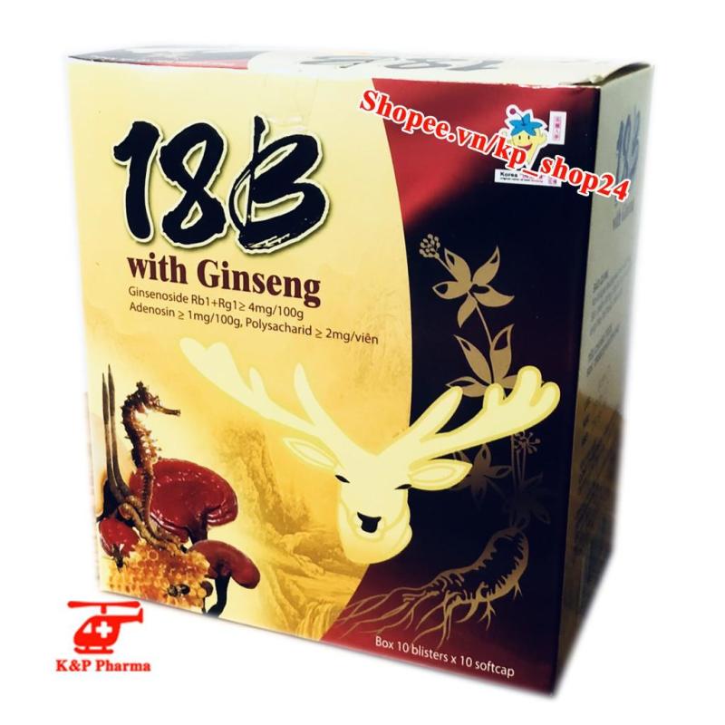 Vitamin 18B with Ginseng cao cấp