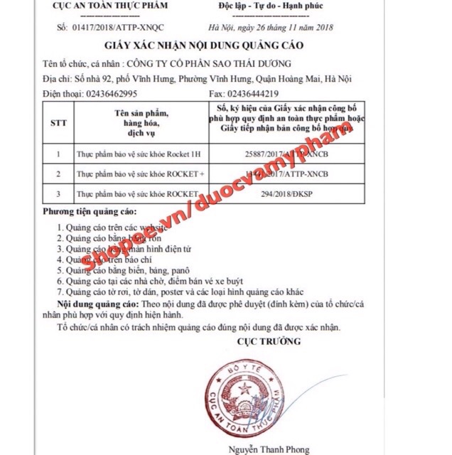 {✅Chính hãng} 1 viên Rocket 1h Thời gian thể hiện đẳng cấp
