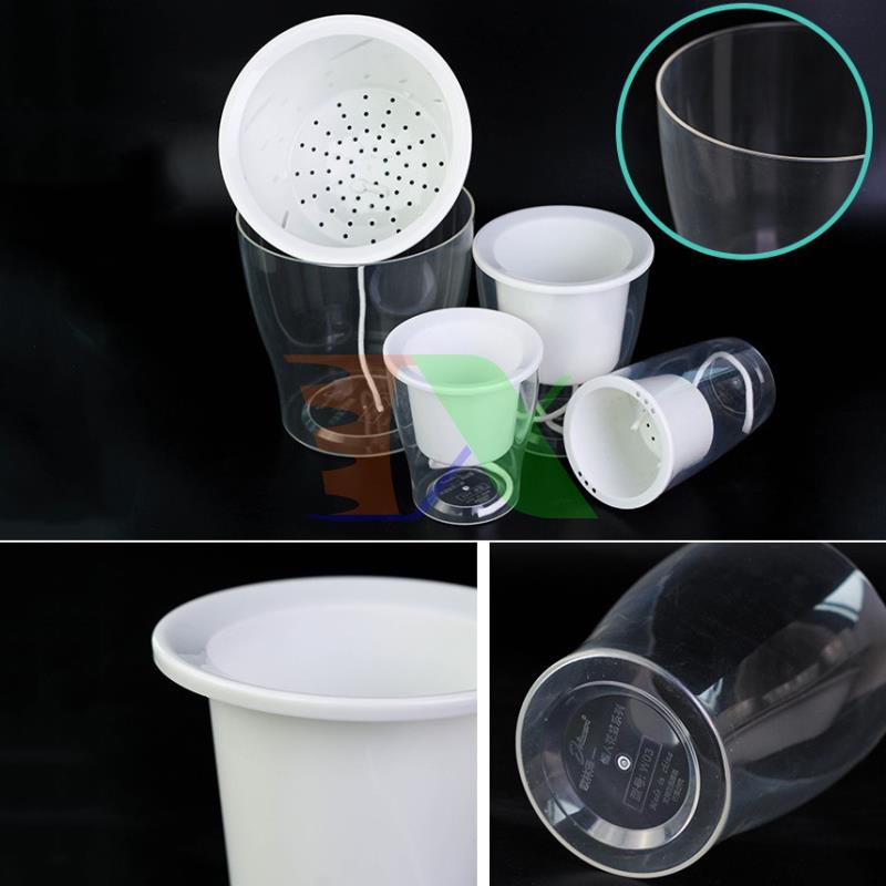 Chậu 2 lớp trồng Hoa Cây cảnh để bàn