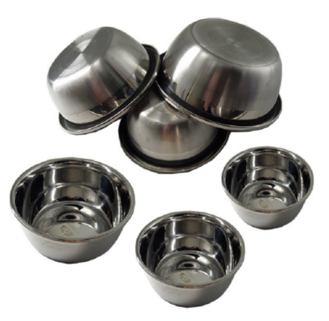 Chậu inox cao cấp, đường kính 34cm