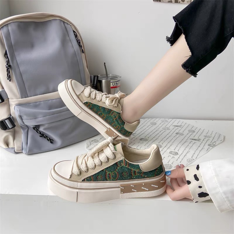[Hoàn Tiền 15%] Giày nữ thể thao YOU độn đế siêu êm cao cấp