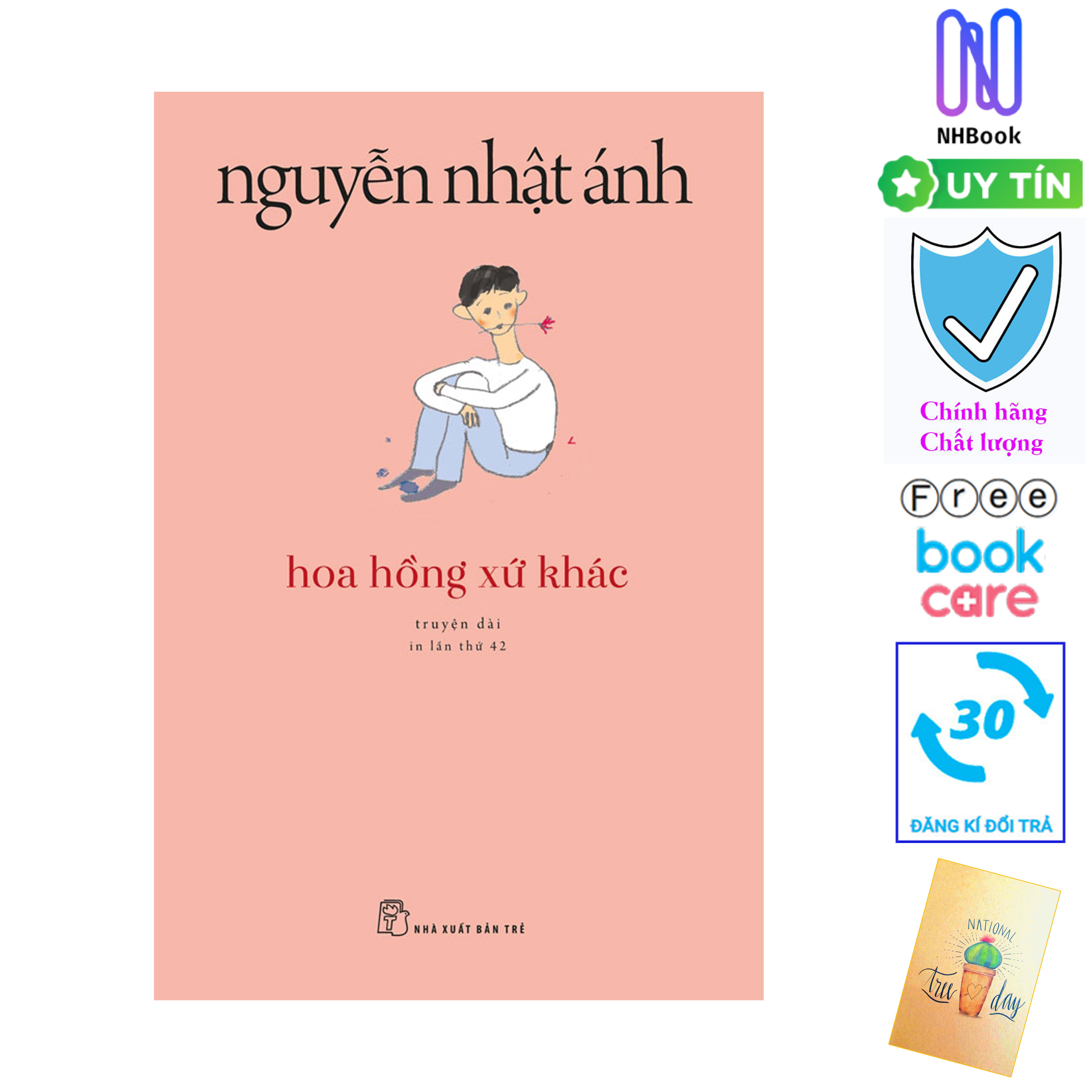 - sách chính hãng bảo hành - nhbook - nguyễn nhật ánh - hoa hồng xứ khác - tặng kèm sổ tay 10k