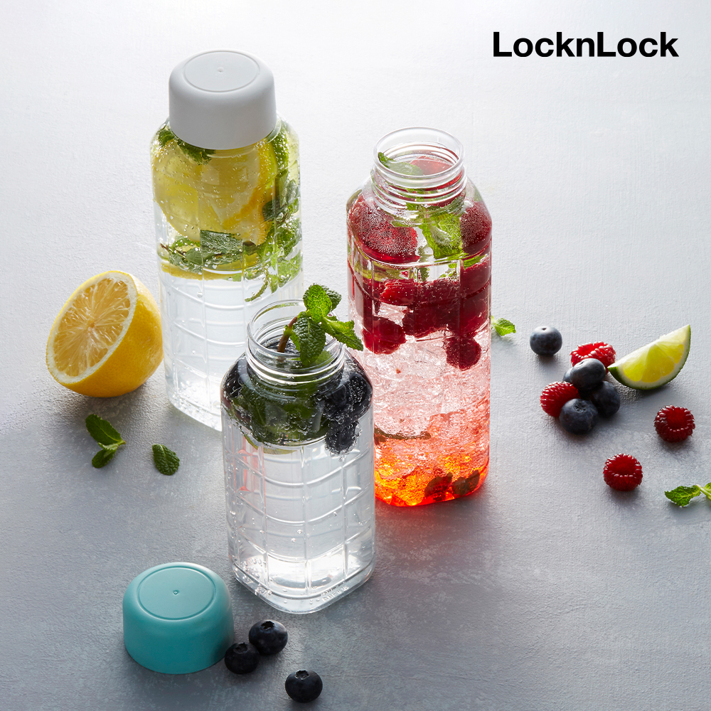 Bình Nước Nhựa Chess Lock&Lock 350ml - 500ml HAP815 HAP816