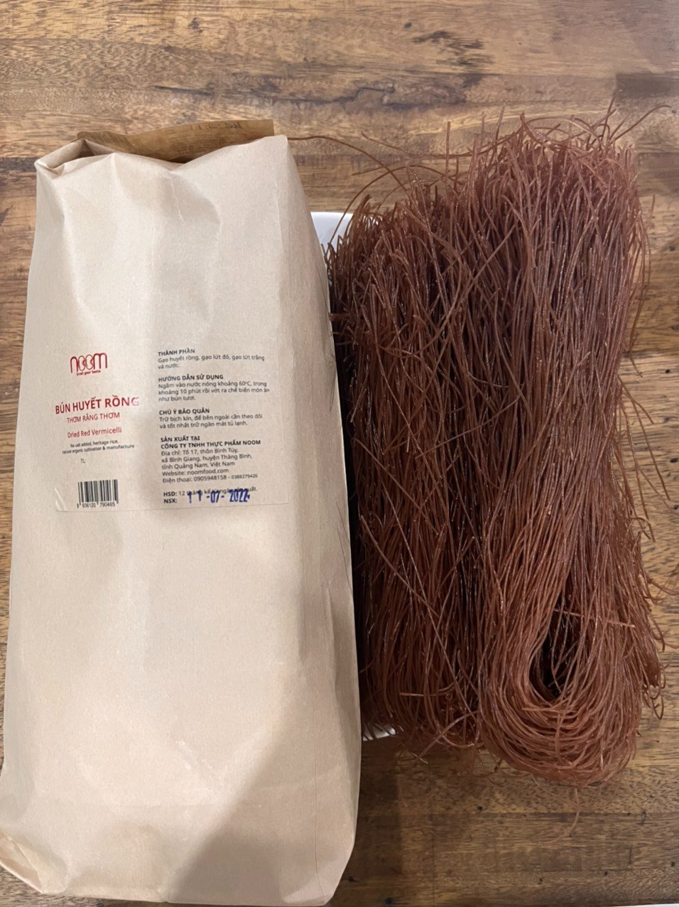 Bún Huyết Rồng Thơm Rằng Thơm Noom (bún Lứt)