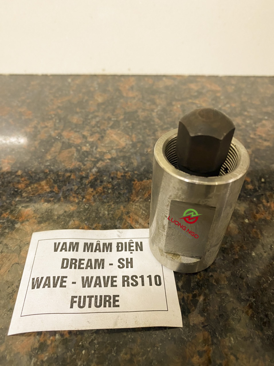 Vam mâm điện xe máy đa năng