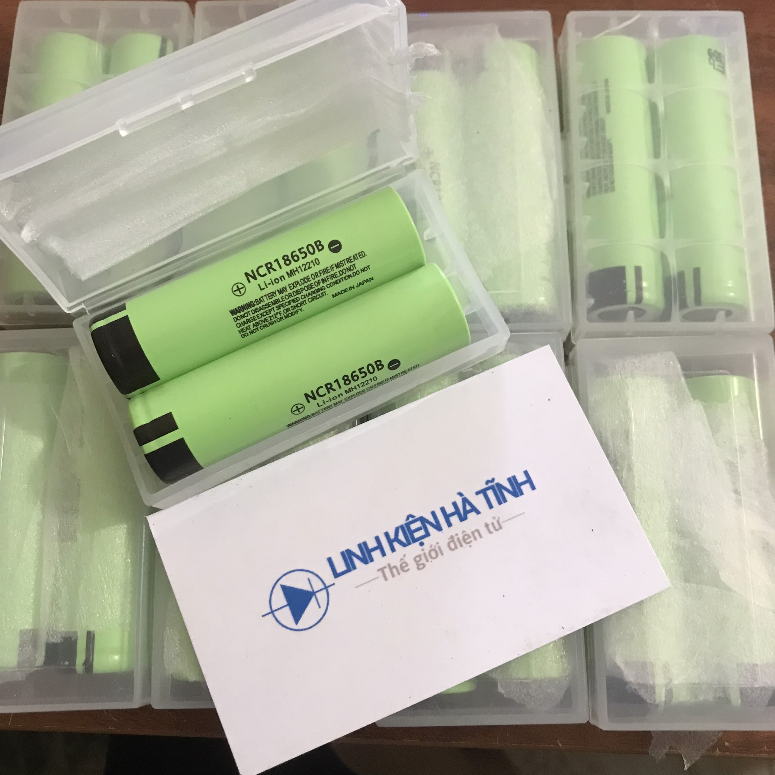 Linh Kiện Pin sạc lithium Panasonic 18650 3400mAh mới chuẩn dung lượng