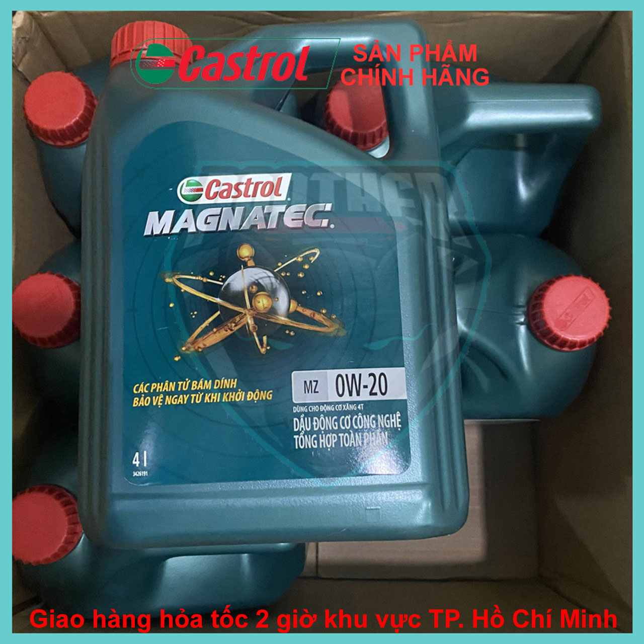 Nhớt Castrol MAGNATEC 5W30 0W20 Can 4 Lít