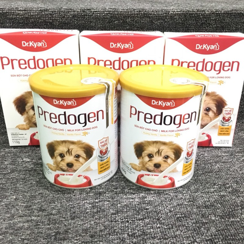 PREDOGEN - Sữa bột cao cấp cho chó - Hộp Giấy 110g