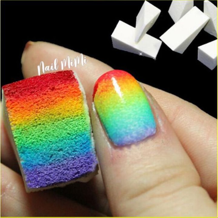 Combo 5 cái mút dặm ombre trang trí móng