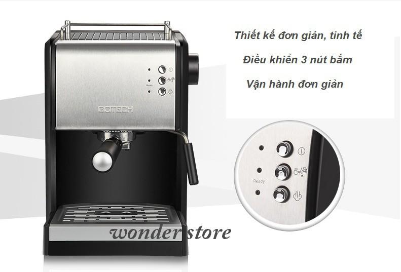 [HCM]Máy pha cà phê espresso Gotech CM-26A  bán tự động 15bar
