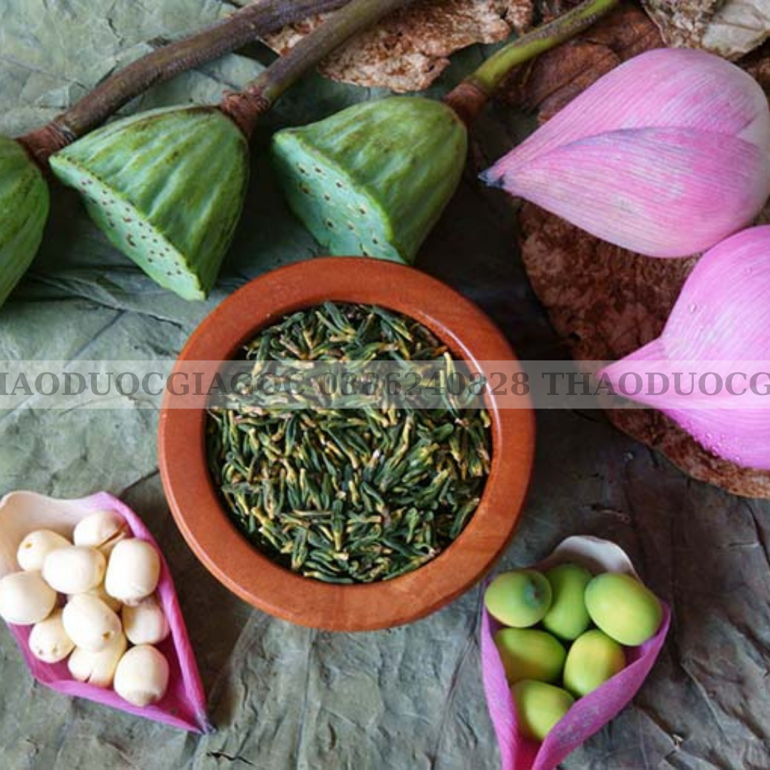 Trà tâm sen sấy khô gói 100gram