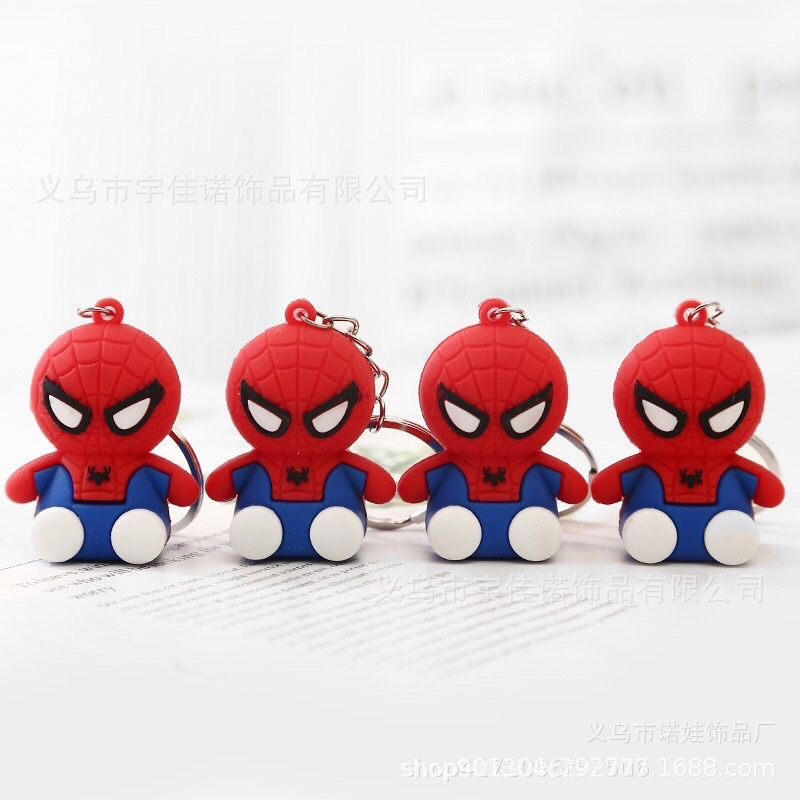 Móc Khoá Hình Người Nhện Cho Bé Trai