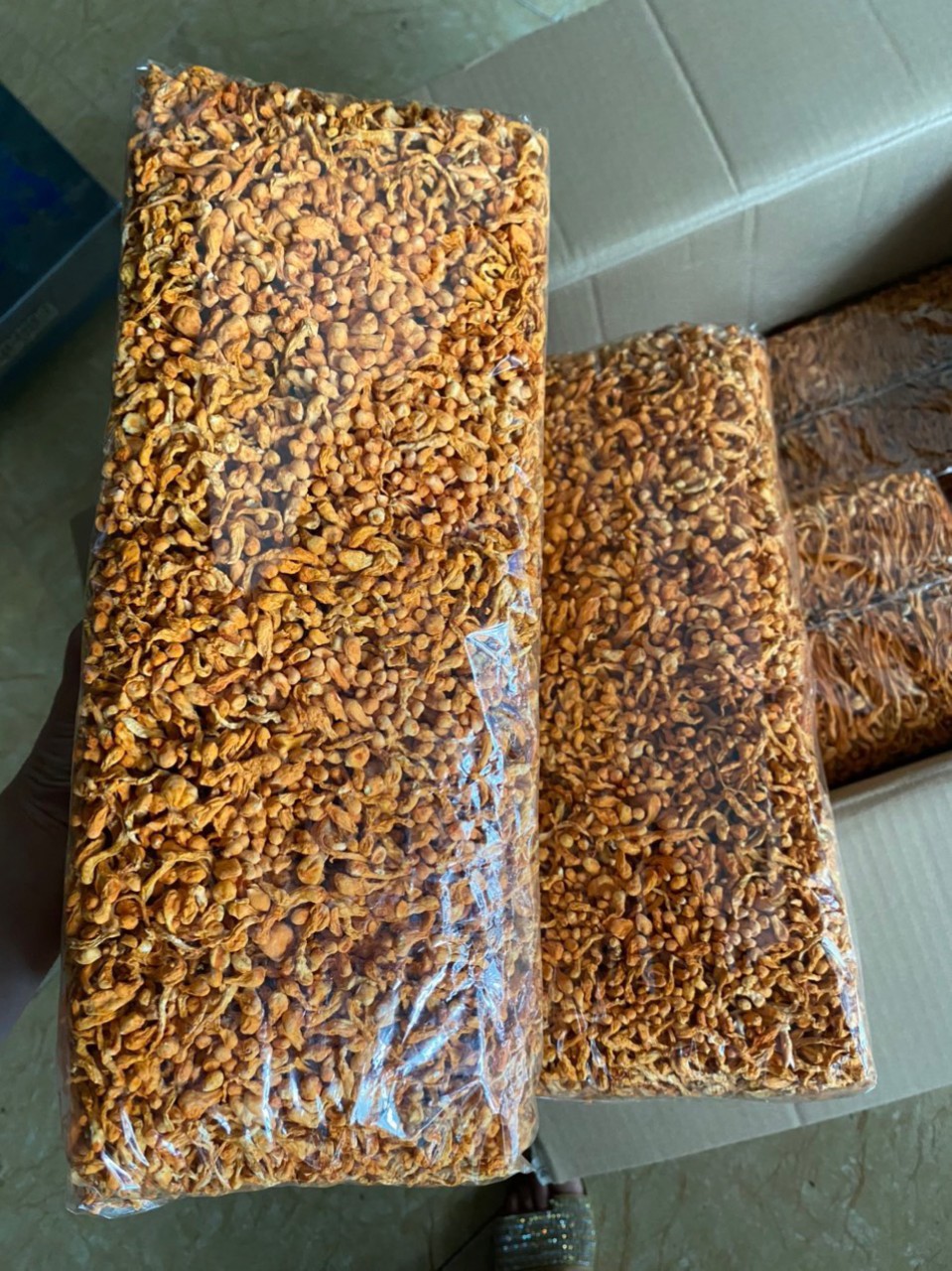 (1KG) ĐÔNG TRÙNG HẠ THẢO SẤY KHÔ (loại xếp ngang vip)