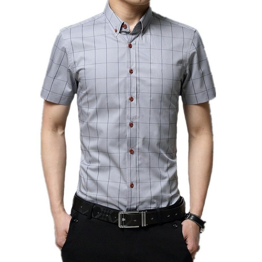 [HCM]ÁO SƠ MI NAM NGẮN TAY CARO SIÊU ĐẸP THỜI TRANG PHÁI MẠNH