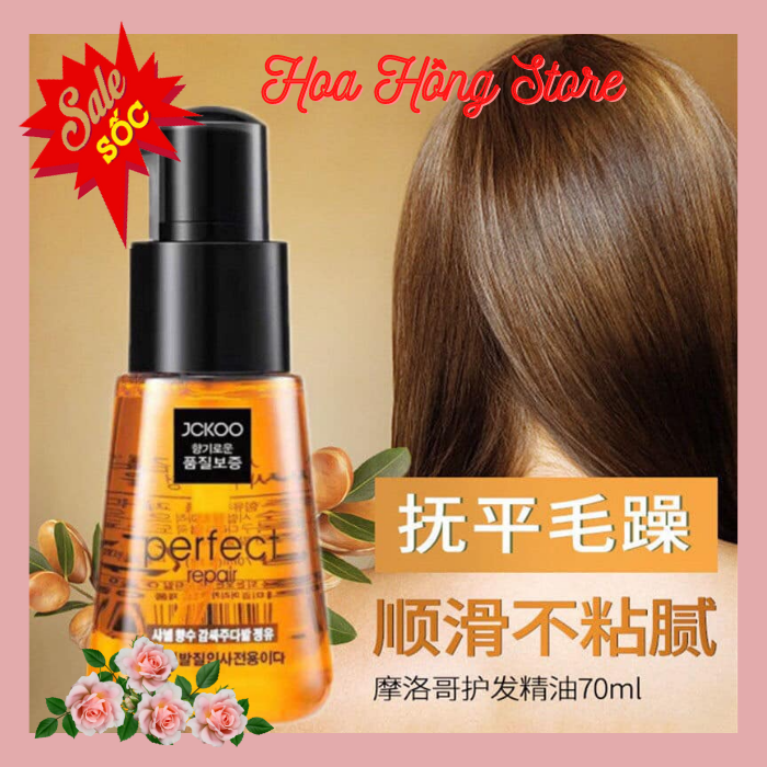 [DẦU DƯỠNG TÓC HÀN QUỐC] Tinh Dầu Dưỡng Tóc JCKOO Perfect Repair Hair Serum 80ML  Tinh Chất Dưỡng Tóc JCKOO Perfect Repair Hair Serum, Dưỡng Ẩm Tóc Chống Khô Xơ Gãy Rụng không bị nhờn, không bị rít không gì hết.