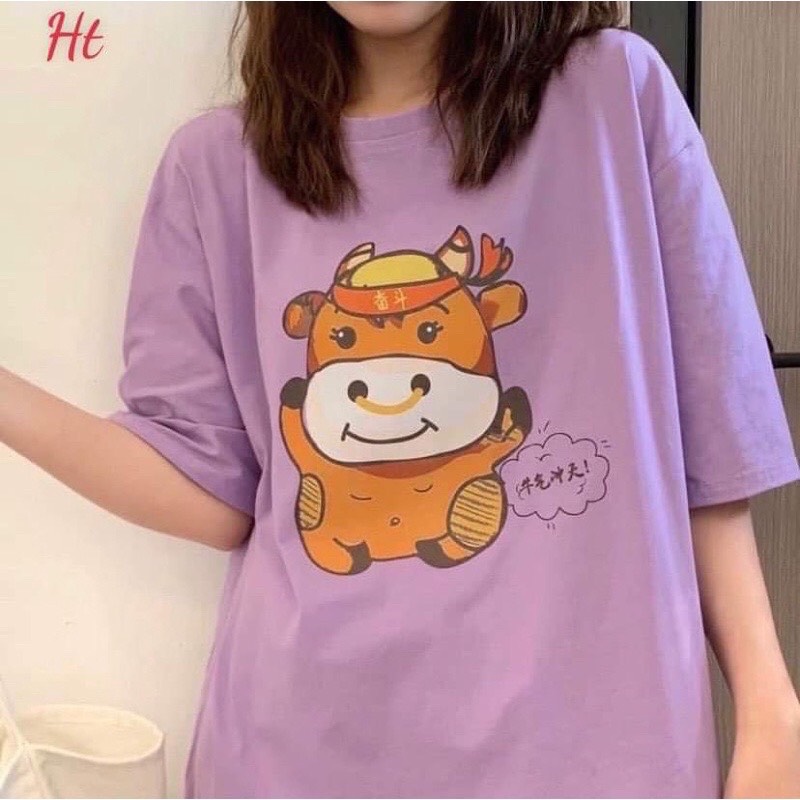Áo 3D trâu chữ Nhật HT11