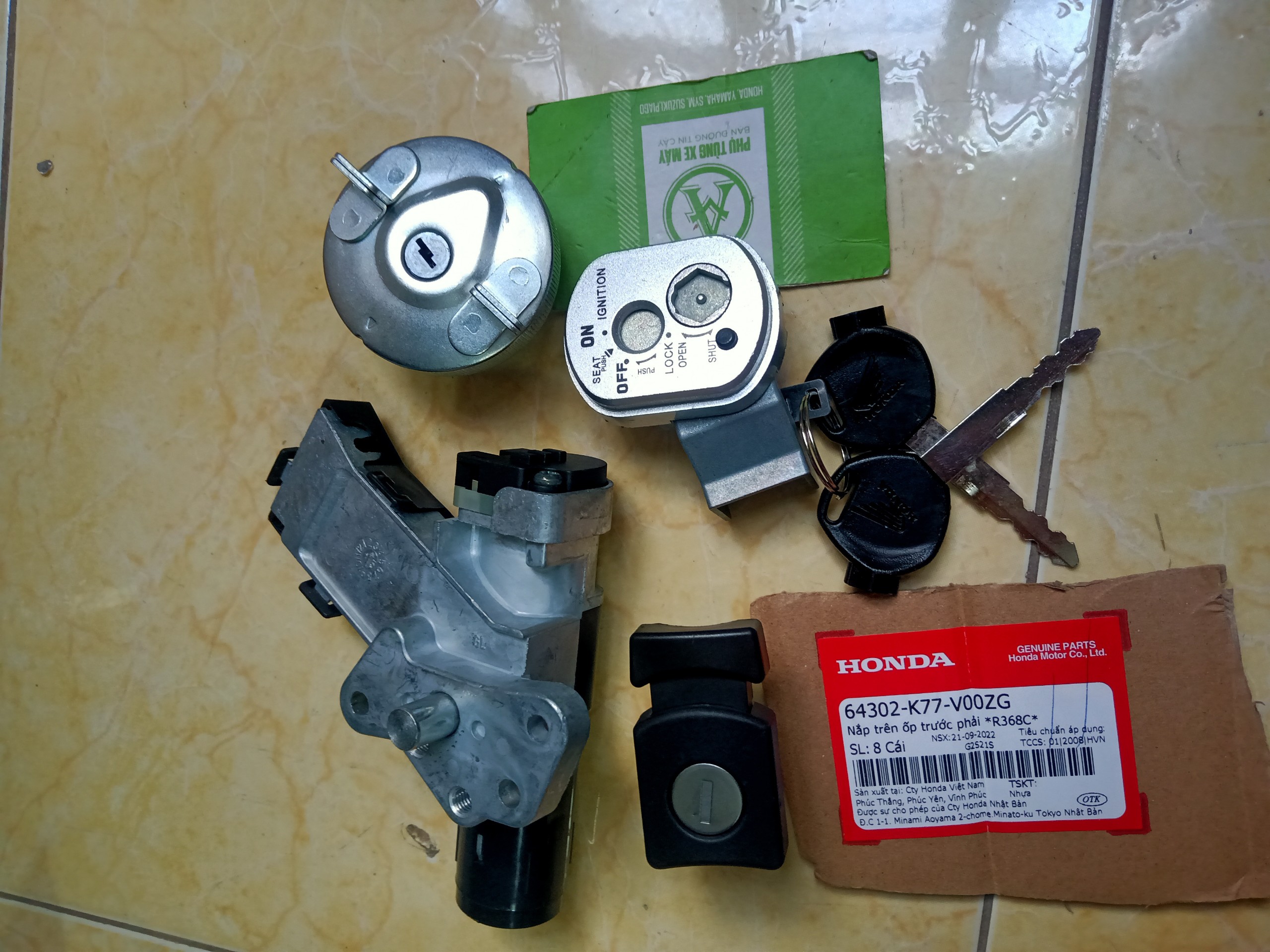 Bộ ổ khoá cho Lead 110 /Scr 110