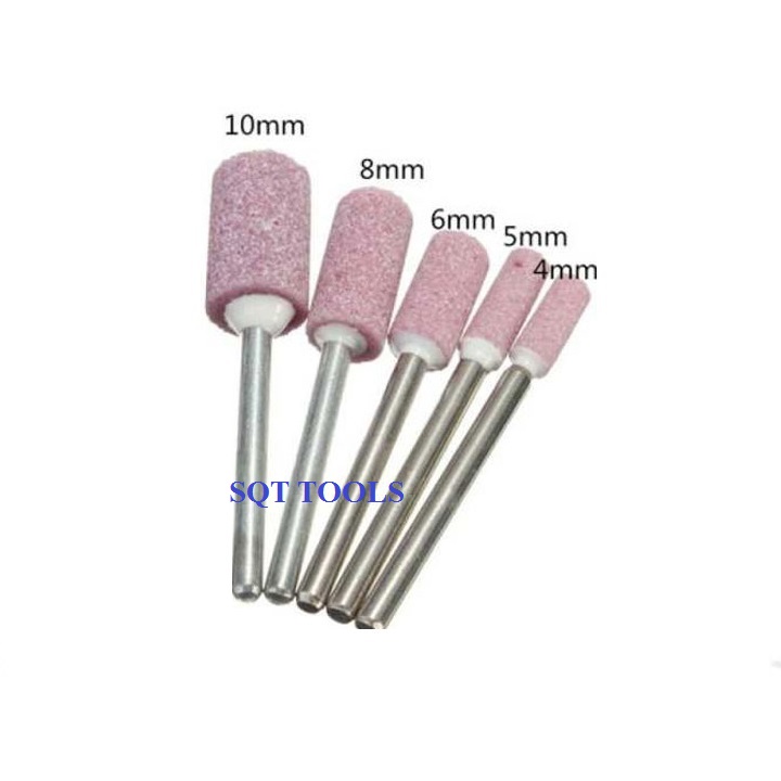 5 mũi đá mài khắc mini hình trụ