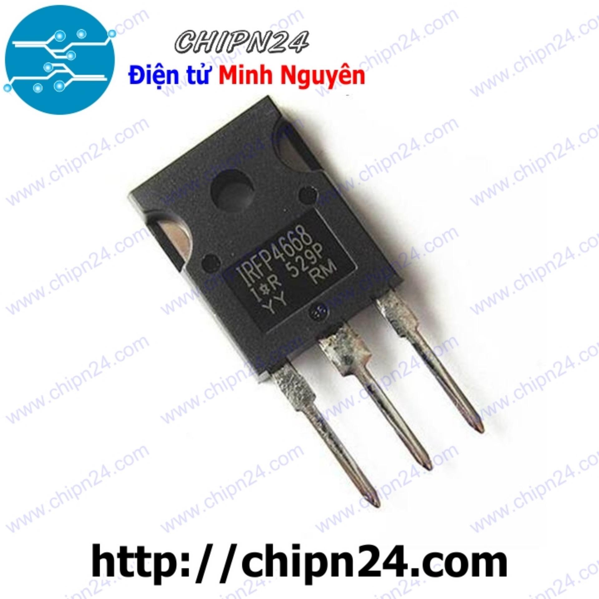 [1 con] (KT1) Mosfet IRFP4668 TO-247 130A 200V Kênh N (4668)