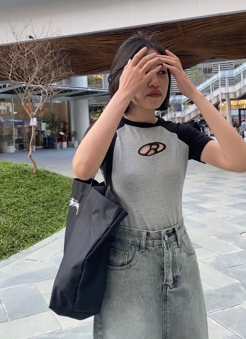 Áo thun crotop thun lạnh mùa hè trendy