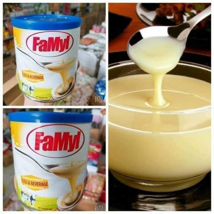 Hộp sữa đặc 1kg.