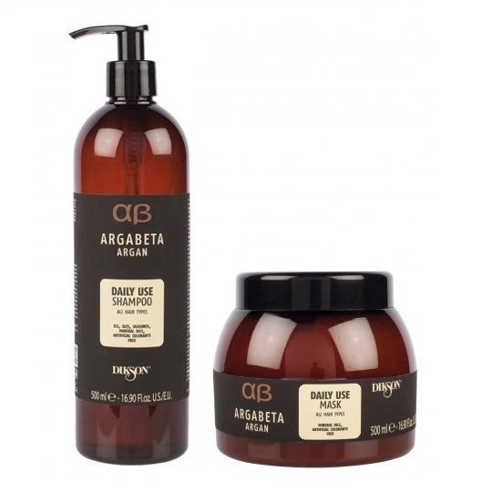 GENUINE ITALY DIKSON ARGABETA HAIR CLEANSER SET 500ML