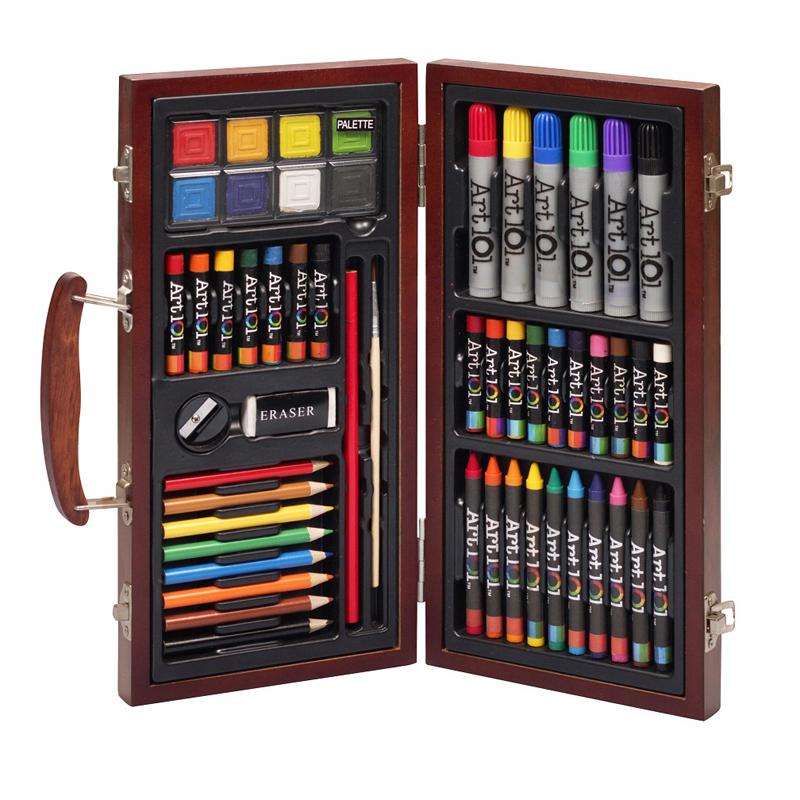 Bút Màu Colormate Hộp Gỗ MS-55W